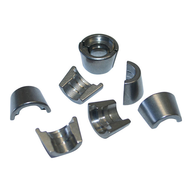 Feuling, Ti Valve Keys 10 Degree Angle. Std Height for Specialty Applications Only With 84-99 Evo Big Twin; 99-04 Twin Cam; 86-03 XL