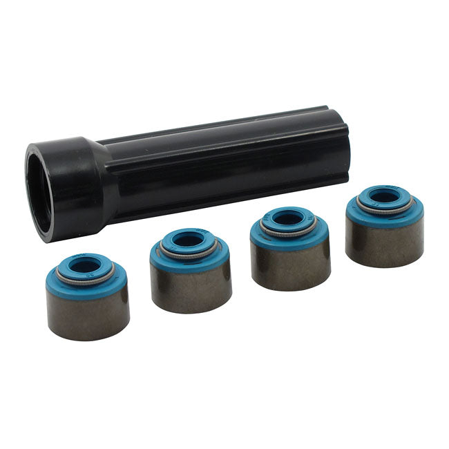 Feuling, Viton Valve Seal Kit. Se Heads for H-D With Scremin' Eagle Cylinder Heads With .530" Od Guides With 5/16" Stems