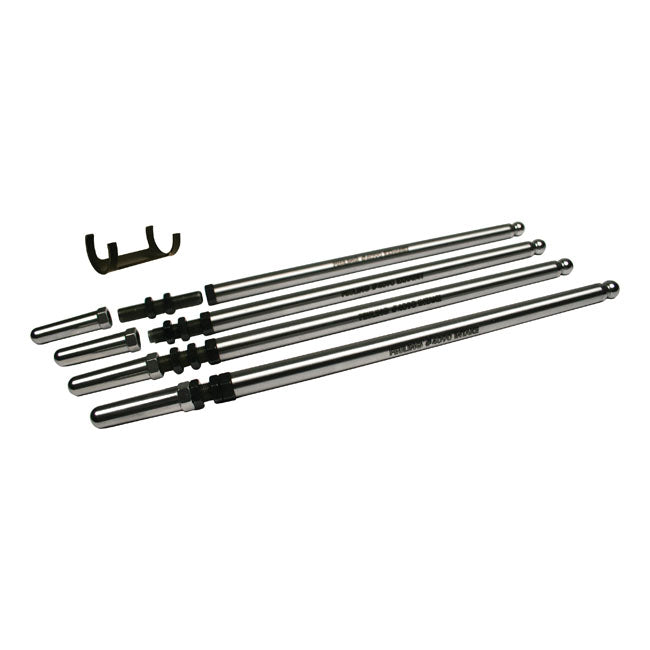 Feuling, Fast Install Adjustable Chromoly Pushrod Set. TC for 99-17 Twin Cam