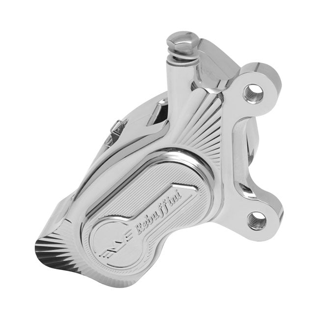 Rebuffini Kerio 4-P Brake Caliper Axial Front Right for 00-14 Softail (Excl. FXSTS); 00-17 Dyna; 00-07 Flt/Touring; 00-13 XL; 02-05 V-Rod (Excl. Vrscr)