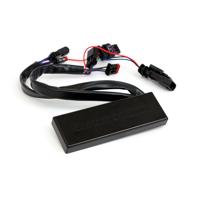 Custom Dynamics Magic Strobes Brake Light Flasher for 18-20 Softail Street Bob, Fat Bob, Fatboy, Breakout, Slim, Sport Glide (LED Compatible Only)