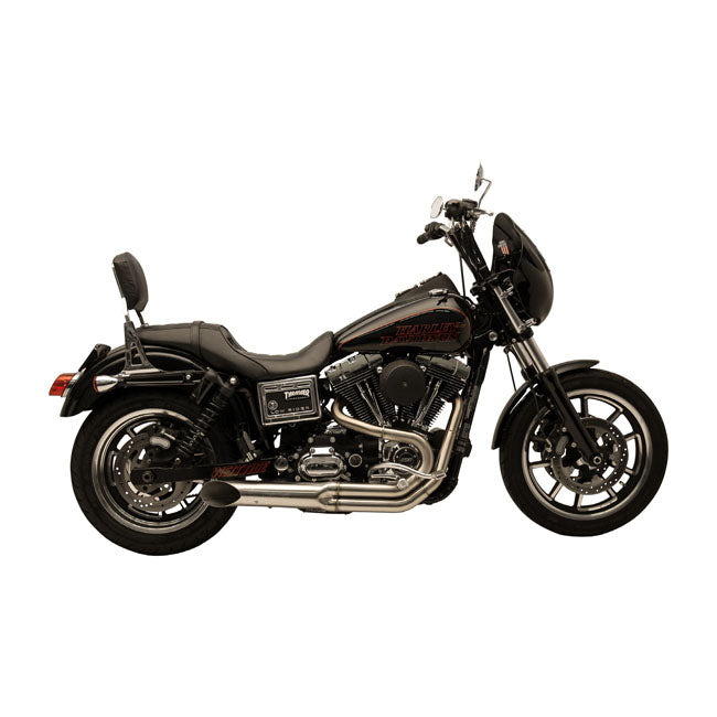 Supertrapp Bootlegger 2:1 Exhaust for 06-17 Dyna