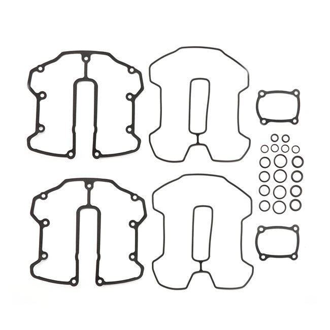 James, Rocker Cover Gasket Kit for 18-20 Softail; 17-20 Touring, Trikes