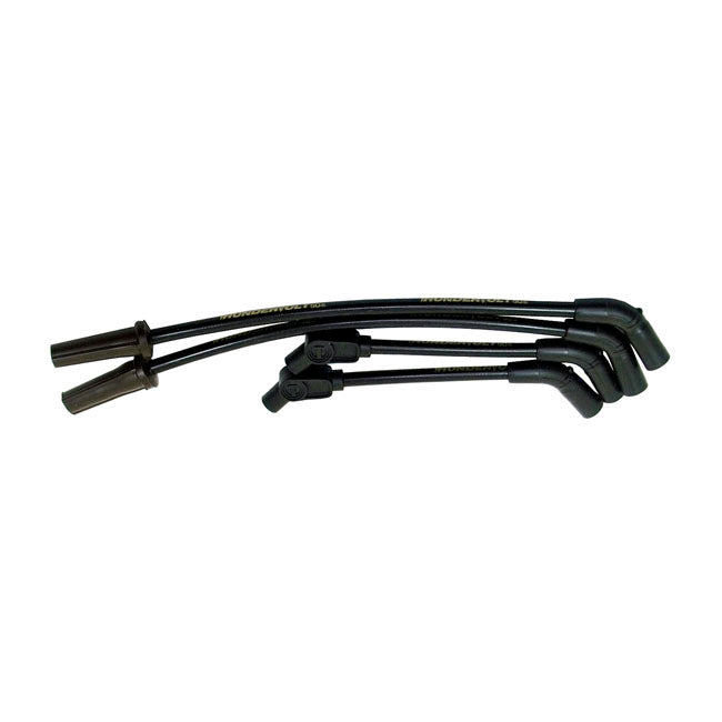 10.4Mm Mm Thundervolt-50 Spark Plug Wire Set. Black