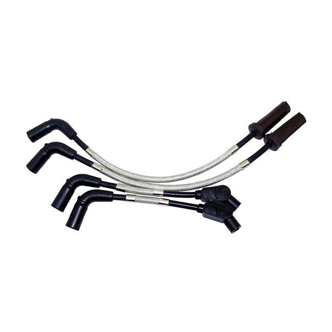 8mm Pro Braided Stainless Spark Plug Wire Set