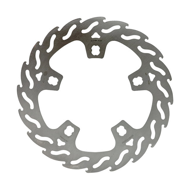 Moto-Master Flame Front Brake Disc Abe Appr. for 09-20 Touring; 09-20 Trike (With Open Cast Wheels)