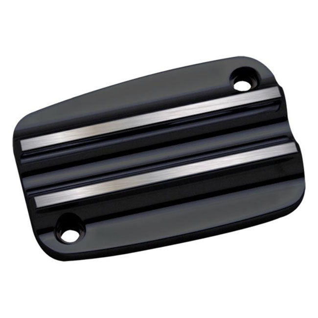 Covington's Handlebar Master Cylinder Cover, Black for 14-20 Touring; 09-13 & 19-20 Trikes; 06-17V-Rod