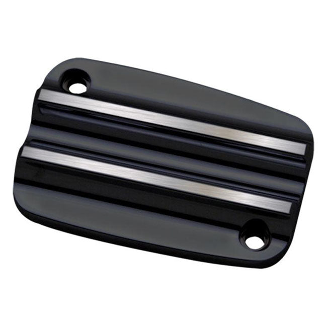 Covington's Clutch Master Cylinder Cover Finned Black for 17-20 Screaming Eagle Models And Touring Models With Hydraulic Clutch