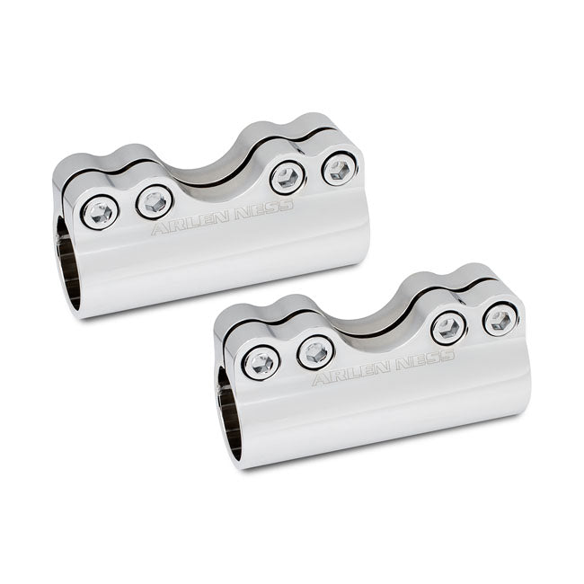 Arlen Ness Molular Billet Handlebar Clamp Chrome 1" – Universal