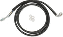 Drag Specialties Clutch Line Black Vinyl Coated Stainless Steel Hydraulic - Part #06610022 - Hogparts UK