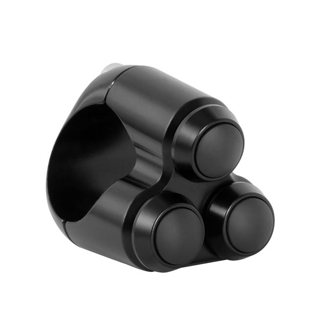 Motone, Micro Switch With 3 Buttons. Black for Universal