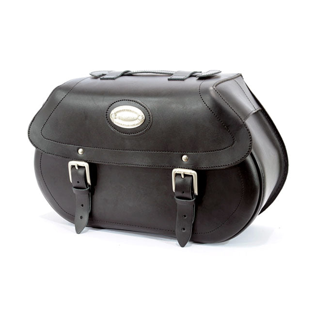 Longride Leather Smooth Saddlebags #145 for Depends On Saddlebag Brackets Used.