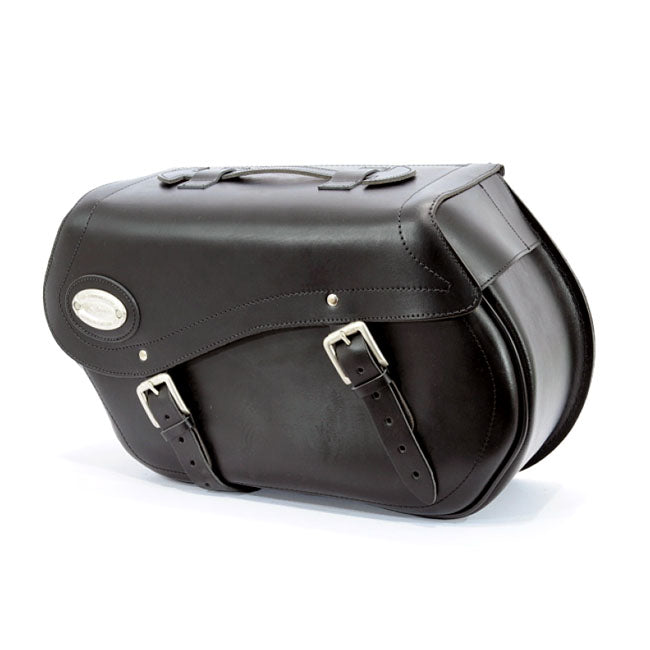 Longride Leather Smooth Saddlebags #153 for Depends On Saddlebag Brackets Used.