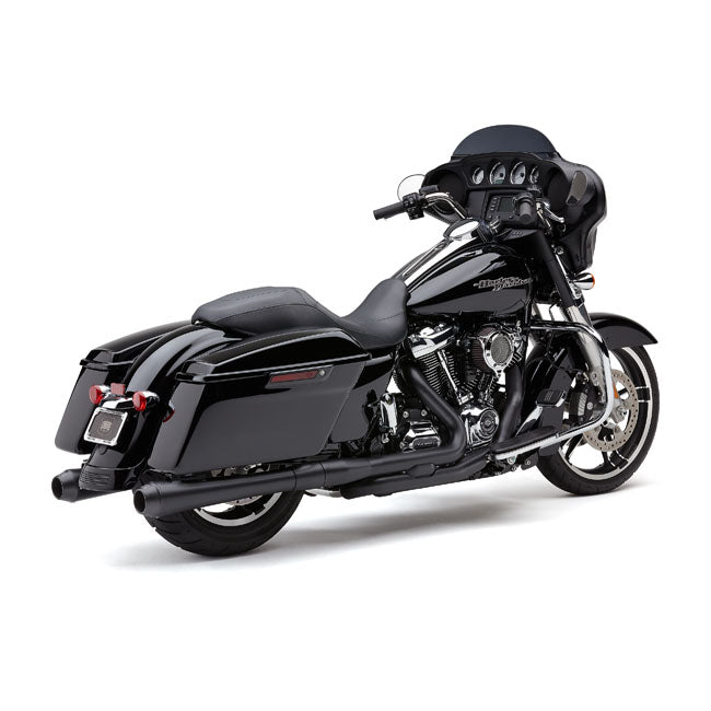 Cobra, El Diablo 4" Slip-On Mufflers. Black for 17-20 Touring