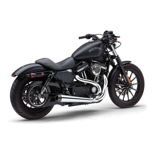 Cobra, El Diablo 2-Into-1 Exhaust. Chrome for 14-20 XL (Excl. Models With Forward Controls)