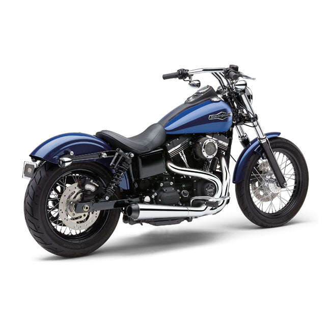 Cobra, El Diablo 2-Into-1 Exhaust. Chrome for 12-17 Dyna