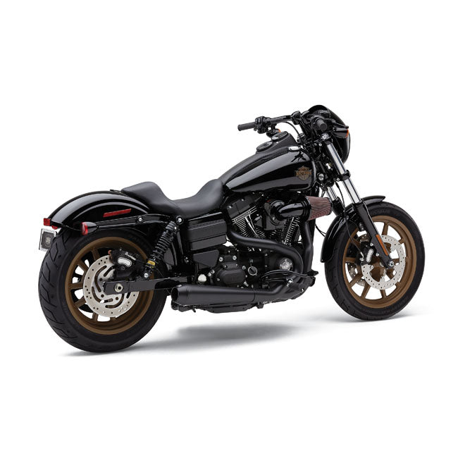 Cobra, El Diablo 2-Into-1 Exhaust. Black for 12-17 Dyna