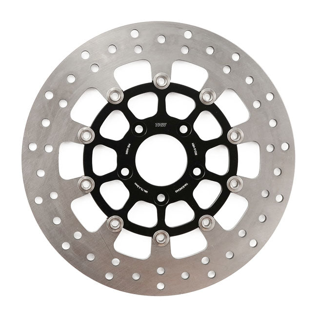Trw Brake Rotor Front Floating 11.8" for 15-20 Softail (Excl. FXse); 06-17Dyna (Excl. FXdls); 08-20 Touring; 09-20 Trike; 14-20 XL. (Cast & Laced Wheels)