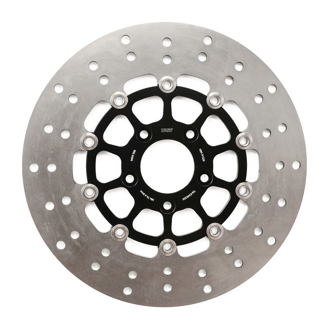 Trw Brake Rotor Front Floating, 11.8" for 15-20 Softail (Excl. FXse); 06-17Dyna (Excl. FXdls); 08-20 Touring; 09-20 Trike; 14-20 XL. (Cast & Laced Wheels)
