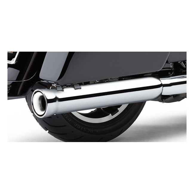Cobra Nh Series 3" Slip-On Mufflers for 07-16 Softail FLSTF Fatboy; 2007 Deuce; 11-13 Blackline
