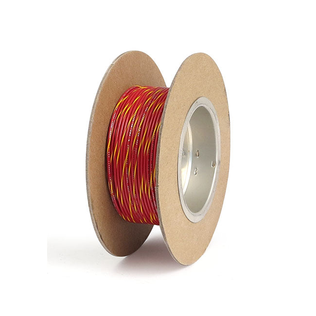 Namz, Wire On Spool. 18 Gauge, 100Ft. Red/Yellow