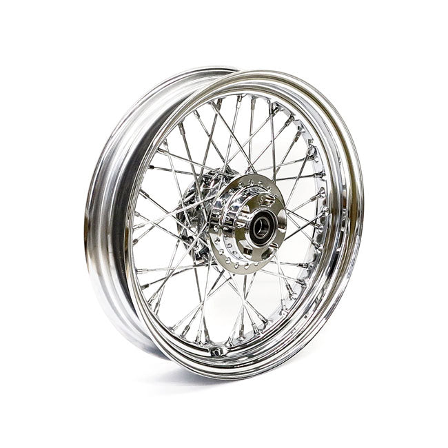 Motorcycle Storehouse 3.00 X 16 Front Wheel 40 Spokes Chrome for 14-20 1200C/X (W/Abs)