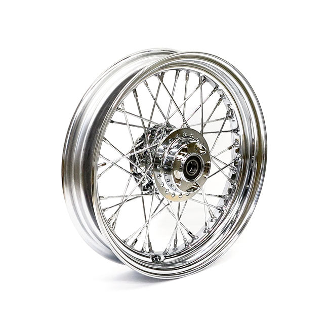 Motorcycle Storehouse 3.00 X 16 Front Wheel 40 Spokes Chrome for 14-20 1200C/X (No Abs)