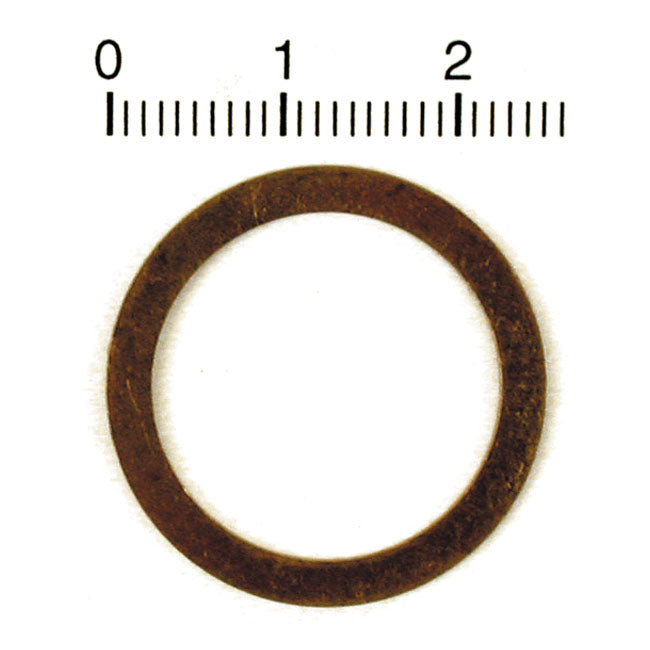 James Brass Washer. Fuel Valve Rod for 40-58 Wl, G, El, FL, FLH