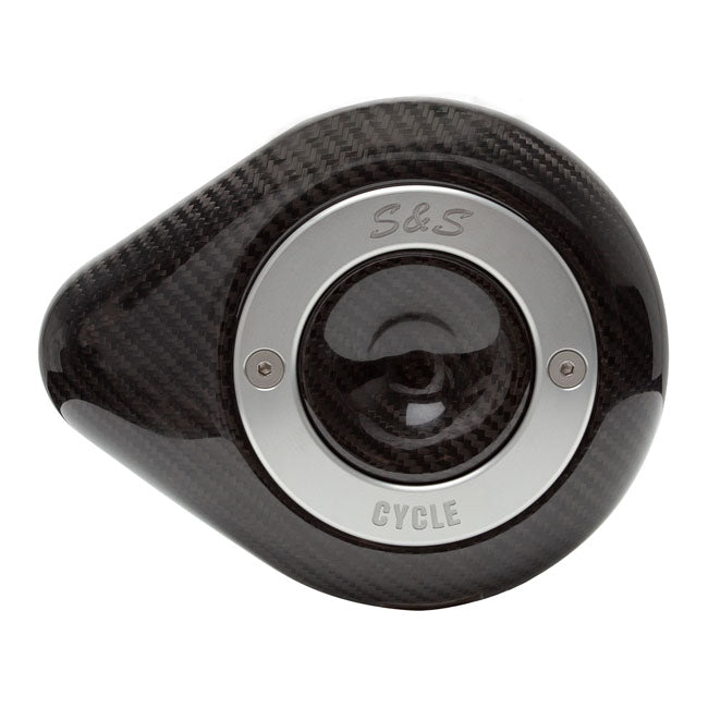 S&S Stealth Air Cleaner Cover Carbon