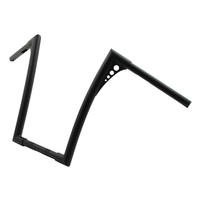 RSD, Vintage King Ape 1-1/4" Handlebar. Black Ops. 16" for 82-20 H-D (Excl. 08-20 E-Throttle; 88-11 Springers)