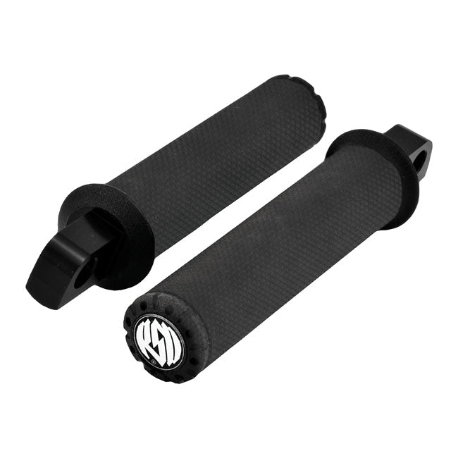 RSD Chrono Foot Pegs, Black Ops for Traditional H-D Male Mount