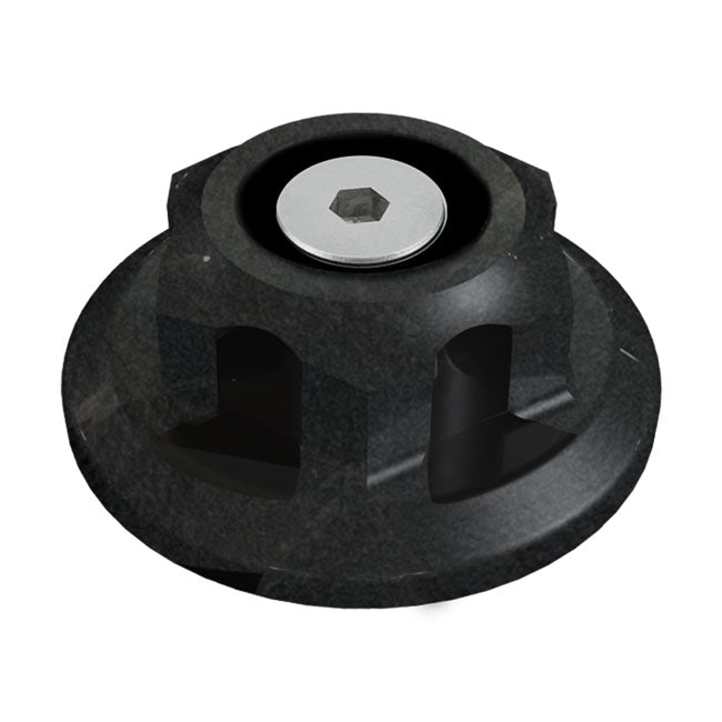 RSD Misano Steering Stem Nut Assy for 49-84 Fl; 80-86 FXwg; 84-15 Softail (Excl. FLST & Springers); 13-17 FXsb; 93-17 FXDWG; 06-17 Dyna; 80-13 Flt / Touring