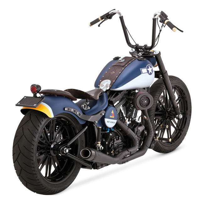 V&H RSD Slant Carbon Air cleaner Kit for Cv Carb: 93-06 All Big Twin; Delphi Inj.: 01-15 Softail; 04-17 Dyna (Excl. 2017 FXdls); 02-07 Flt/Touring