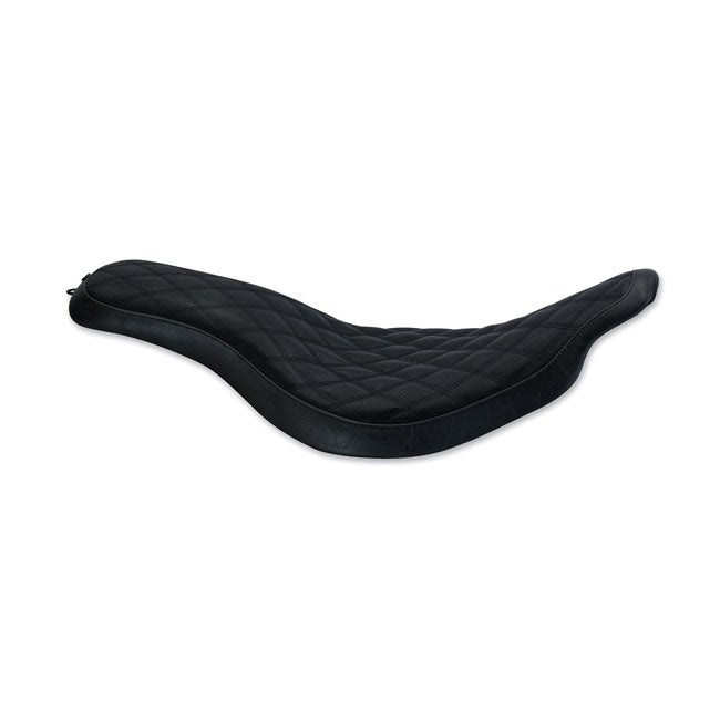 Roland Sands Design, 2-Up Flatout Seat. Boss Black for 97-07 Touring