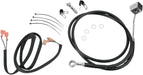 Drag Specialties Rear Brake Line Black Vinyl Coated Stainless Steel - Part #17412949 - Hogparts UK