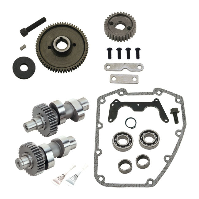 S&S, Gear Drive Hp103G Camshaft Kit (Iog) for 99-06 Twin Cam (Excl. 2006 Dyna) With Stock Non-Hydraulic Chain Tensioners