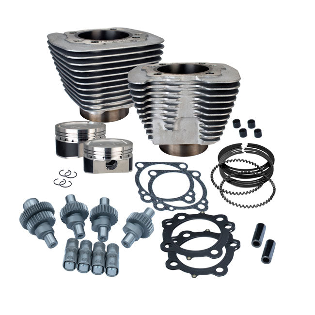 S&S, 883-1200 Hooligan Big Bore Cyl. & Piston Kit for 00-20 XL883