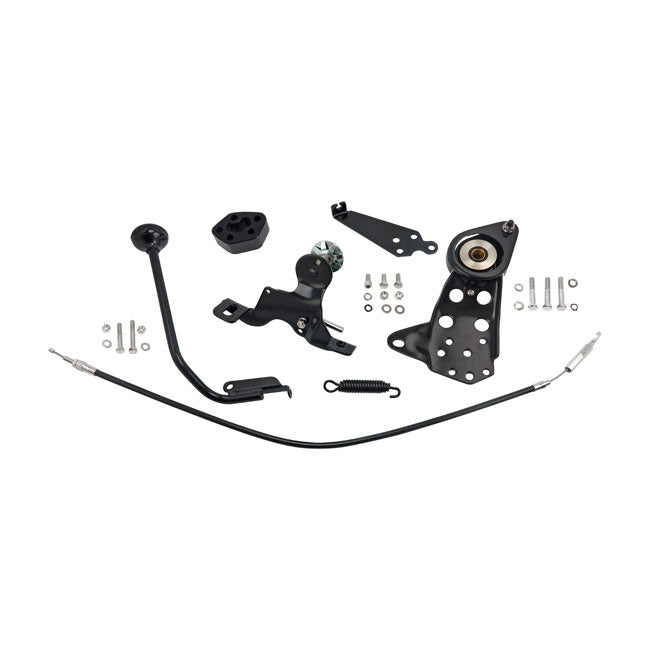 Motorcycle Storehouse Jockey Shifter Conversion Kit. Black for 89-99 FXST Evo Softail Models