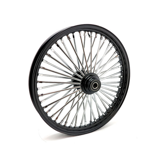 Motorcycle Storehouse Radial 48 Fat Spoke Front Wheel 2.15 X 21 Sf Black. Tuv