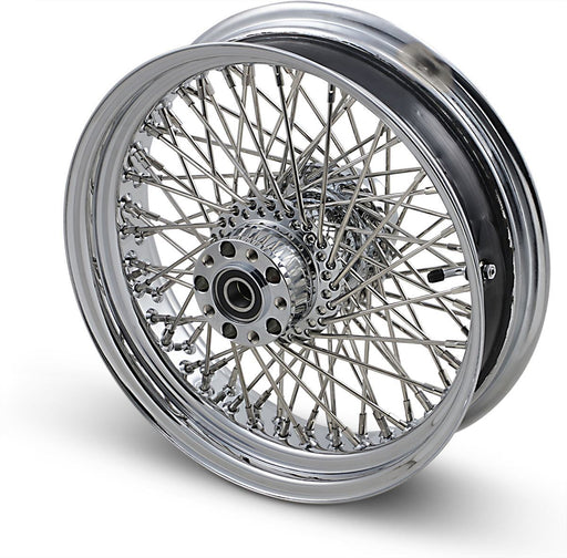 Drag Specialties Rear Wheel 16X3.5 80-Spoke Chrome - Part #02040360 - Hogparts UK