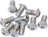 Drag Specialties Button-Head Bolt 3/8-24X0.75 Chrome - Part #DS190844 - Hogparts UK