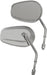 Drag Specialties Mirrors Short Stem One-Style Tear Drop Chrome - Part #06401307 - Hogparts UK