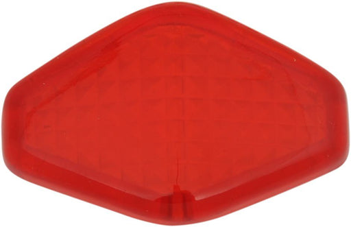 Drag Specialties Replacement Lens For Diamond Marker Light Red - Part #DS285039 - Hogparts UK