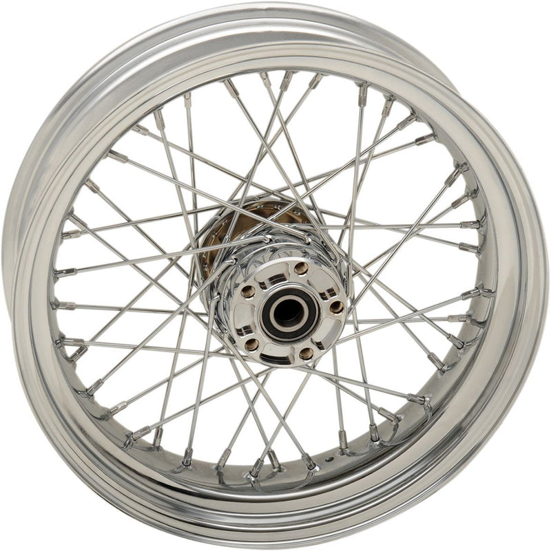 Drag Specialties Wheel 40 Spoke 17" X 4.5" Rear Chrome - Part #02040519 - Hogparts UK
