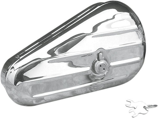 Drag Specialties Teardrop Toolbox Chrome Left - Part #DS373701 - Hogparts UK