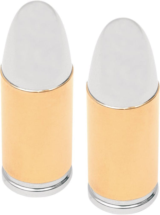 Drag Specialties .38 Special Valve Stem Cap Gold - Part #03610048 - Hogparts UK
