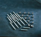 Chrome Acorn Hardware Kit - Part #DS190137 - Hogparts UK