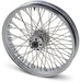 Drag Specialties Front Wheel 21X3.5 Dual-Disc 60-Spoke Chrome - Part #02030386 - Hogparts UK