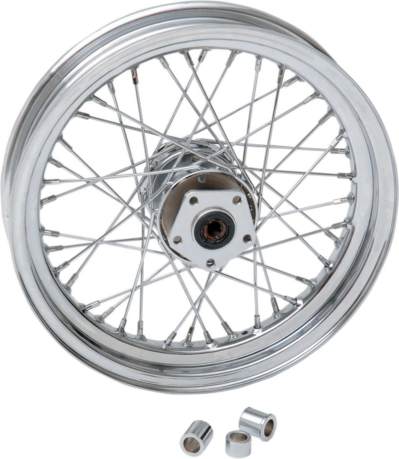 Drag Specialties Front Wheel 16X3 Chrome - Part #02030418 - Hogparts UK