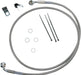 Drag Specialties Front Brake Line Stainless Steel Extended 2" - Part #17412654 - Hogparts UK